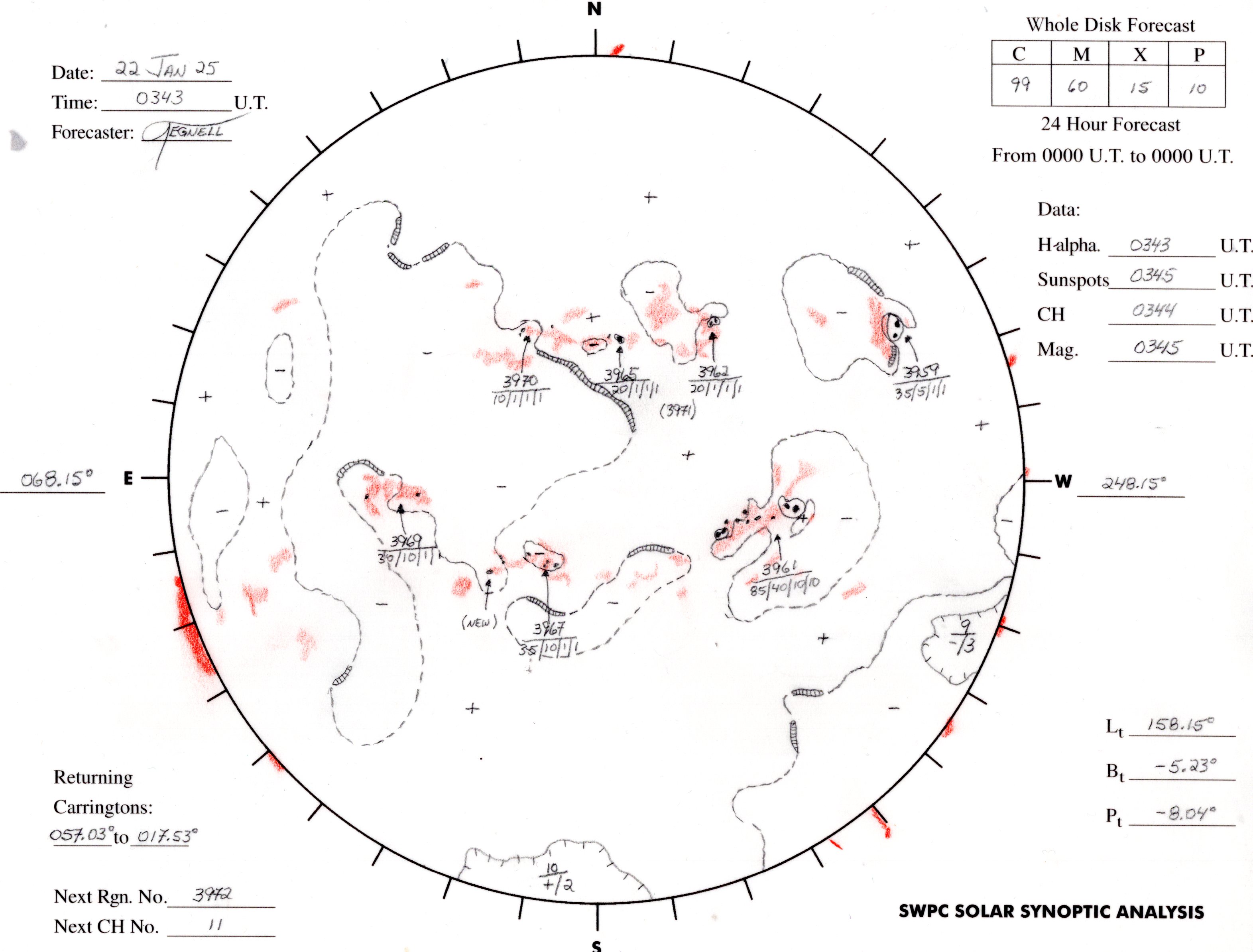 Synoptic Map - SWPC