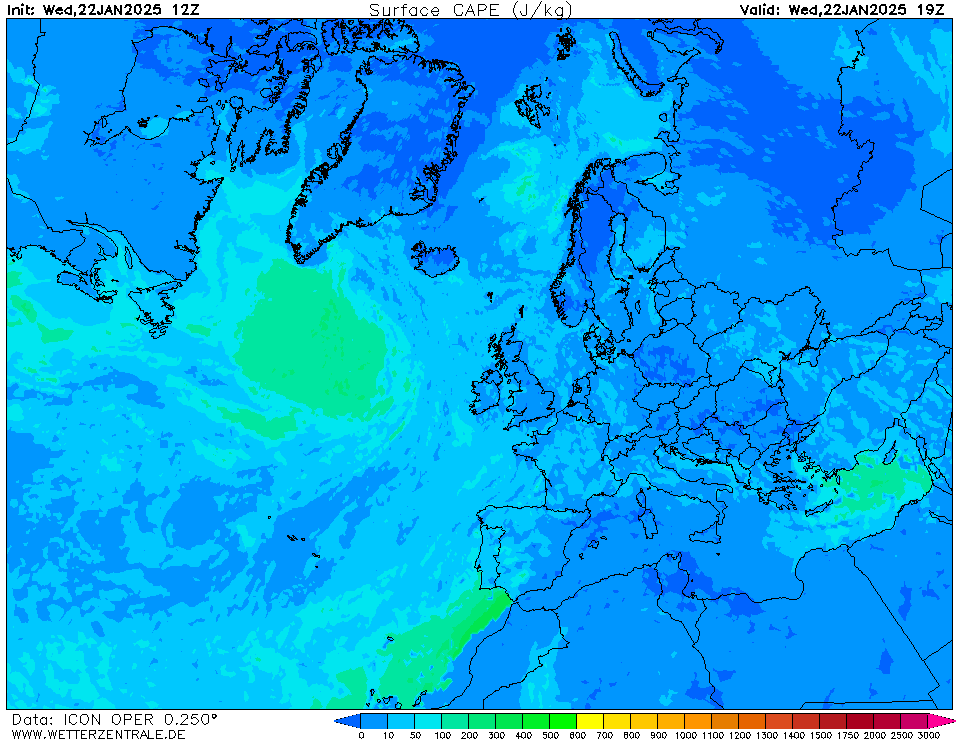 Convective Available Potential Energy (CAPE)